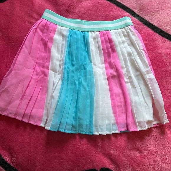 JoJo Siwa Striped Skirt with Pink and Blue - Picture 1 of 2